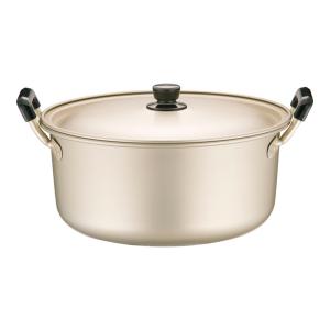 【新品未使用】アカオアルミ しゅう酸実用鍋 45cm（丸棒ハンドル）業務用 しゅう酸実用鍋