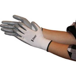OTAFUKU GLOVE おたふく手袋 ニトリル背抜き手袋 ホワイト Lサイズ A-32-WH-L