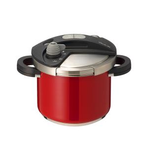 Wonder chef ワンダーシェフ オースプラス両手圧力鍋 5.0L 赤
