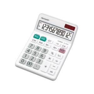 SHARP/シャープ 電卓（ナイスサイズタイプ） EL-N432-X（12桁）