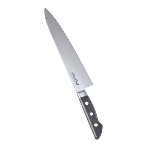 JIKKO 實光 【堺實光】日本鋼　牛刀（片刃）／２４cm５０００６