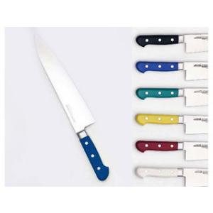 JIKKO 實光 【堺實光】ＳＴＤ抗菌ＰＣ　牛刀（両刃）／３０cm緑　５６０４８