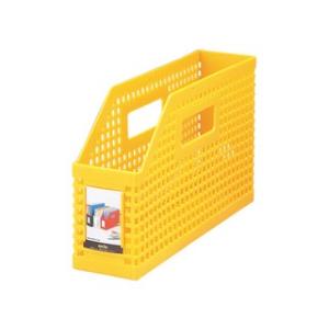 sedia/セキセイ シスボックス（ヨコ型） 黄 SBX-86-50 A4判ヨコ型（収納幅78mm）