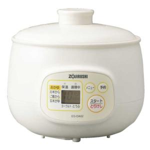 象印（ZOJIRUSHI） EG-DA02-WB マイコンおかゆメーカー 茶わん5杯分