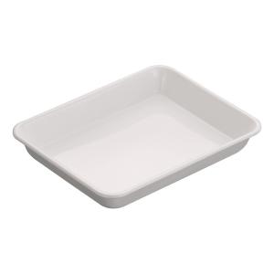 若泉漆器 メラミン (大)デリカバット 白 B-1-82 尺0寸 ADLJ401