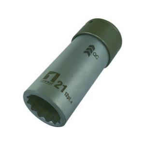 ICHINEN/イチネンMTM QCソケット シングル 21mm 12角 IM-4W21-12K 1...