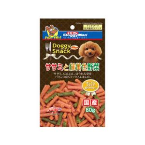 DoggyMan ドギーマンハヤシ ドギースナックバリュー ササミと緑黄色野菜 80g