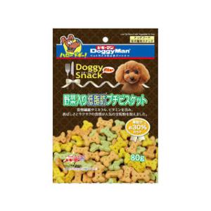 DoggyMan ドギーマンハヤシ ドギースナックバリュー 野菜入り低脂肪プチビスケット 80g