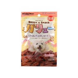 DoggyMan ドギーマンハヤシ ドギースナックバリュー つぶつぶレバ―入りカットビーフバー 80g