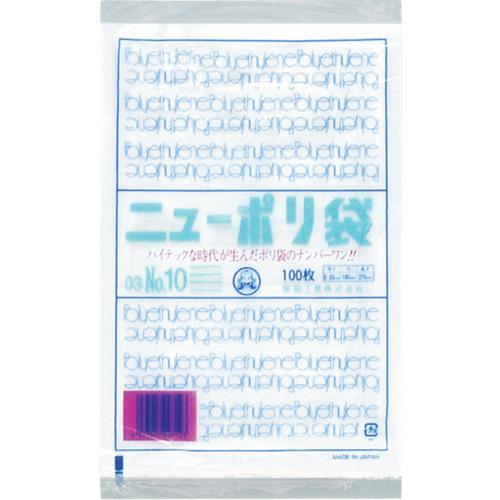 FUKUSUKE 福助工業 ニューポリ袋０３　（１００枚入）／No.１０