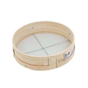 SENKICHI/千吉 木製砂フルイ(丸型)35cm 8.0mm