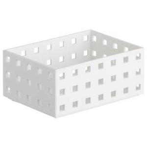 Yoshikawakuni 吉川国工業所 小物入れ 収納ケース ブリックス 140スリム M W(ホワイト)