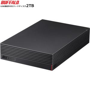 送料無料 BUFFALO バッファロー  USB3.1（Gen1）/USB3.0接続外付けハードディスク 2TB PC用＆TV録画用 HD-NRLD2.0U3-BA｜murauchi