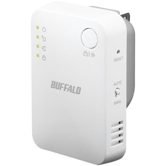 BUFFALO バッファロー  無線LAN中継機 11ac/n/a/g/b 433+300Mbps ...