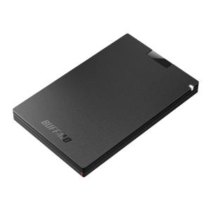 BUFFALO バッファロー USB3.2(Gen1)対応ポータブルSSD TypeA 250GB SSD-PG250U3-BC ブラック｜murauchi