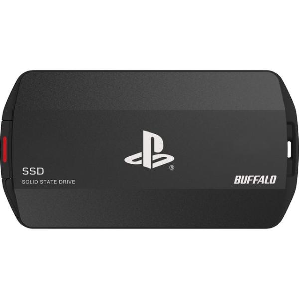 BUFFALO バッファロー  PlayStation 5 公式ライセンス商品 ポータブルSSD 1...