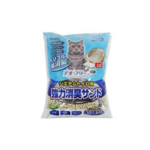 PetProJapan ペットプロジャパン  デオフリー システムトイレ用強力消臭サンド 4L