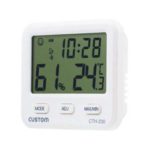 CUSTOM カスタム デジタル温湿度計 CTH-230