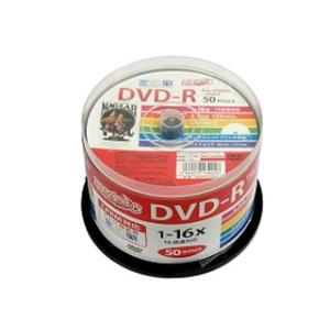 HIDISC/ハイディスク  録画用DVD-R 4.7GB（120分） 16倍速 50枚 HDDR12JCP50｜murauchi