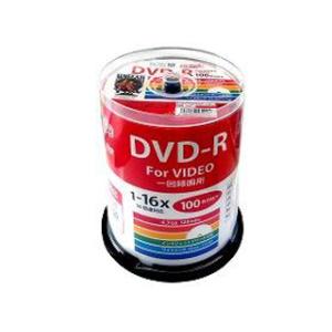 HIDISC/ハイディスク 録画用DVD-R 4.7GB（120分） 16倍速 100枚 HDDR1...