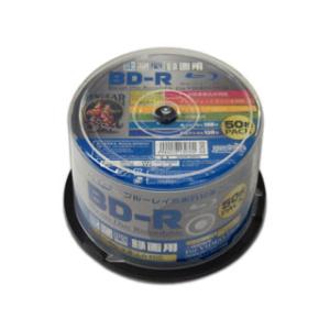 HIDISC/ハイディスク BD-R 1回録画 6倍速 25GB 50枚 スピンドルケース HDBD...