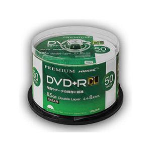 HIDISC HIDISC データ用 DVD+R DL 片面2層 8.5GB 50枚 8倍速対応 イ...