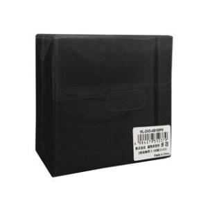 HIDISC/ハイディスク 不織布100P (200枚収納可) 100枚入り CD/DVDケース 両...