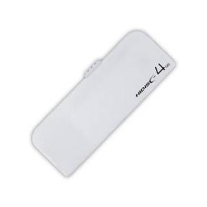 HIDISC/ハイディスク USB2.0 フラッシュドライブ USBメモリ 4GB 白 スライド式 ...