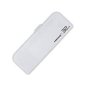 HIDISC/ハイディスク USB2.0 フラッシュドライブ USBメモリ 32GB 白 スライド式...