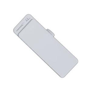 HIDISC/ハイディスク USB 2.0 フラッシュドライブ 4GB 白 スライド式 HDUF12...