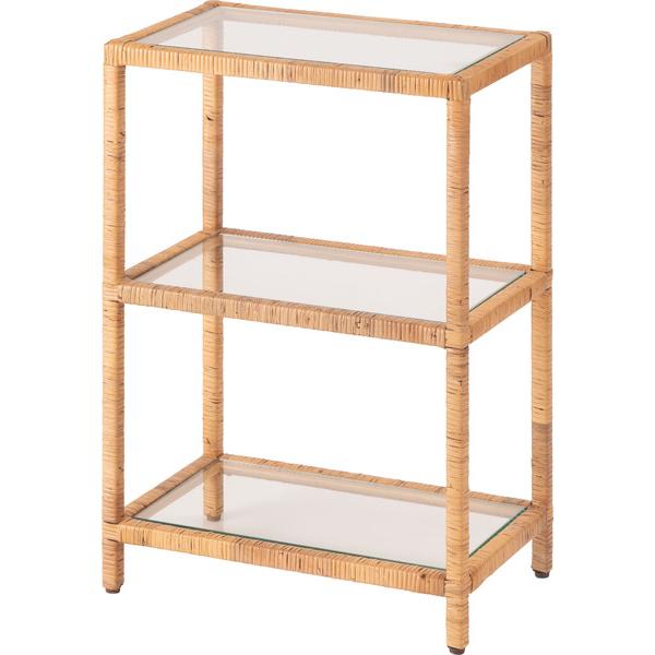 東谷 ROOM ESSENCE ガラスシェルフW GUY-258