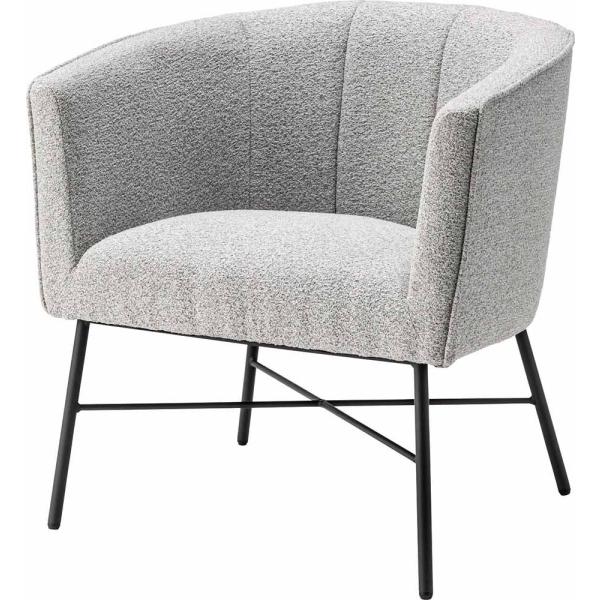 東谷 ROOM ESSENCE ラウンジチェア ライトグレー MYS-302LGY