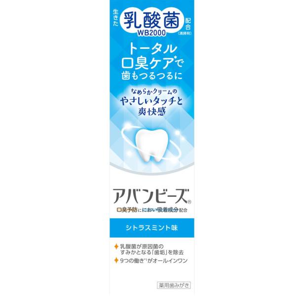 WAKAMOTO わかもと製薬 アバンビーズ トータル口臭ケア 80g