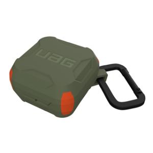 Urban Armor Gear UAG  UAG Galaxy Buds Live用ケース オリーブ/オレンジ UAG-GLXBL-OL｜murauchi