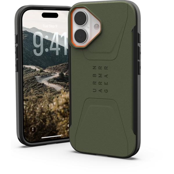 Urban Armor Gear UAG iPhone 17対応耐衝撃ケース CIVILIAN MA...