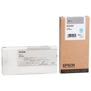 EPSON/エプソン  ICGY63 PX-H6000用 インクカートリッジ 200ml (グレー)｜murauchi