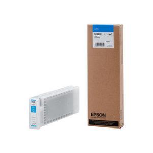 EPSON/エプソン  SureColor用 インクカートリッジ/700ml(シアン) SC3C70
