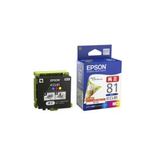 エプソン（EPSON） IC81 純正インクカートリッジ ICCL81 4色一体型
