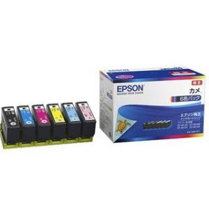 エプソン（EPSON） コンビニ受け取り可 インクカートリッジ カメ 6色