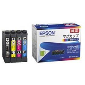 EPSON/エプソン インクジェットプリンター用 インクカートリッジ/マグカップ（4色パック） MUG-4CL｜murauchi