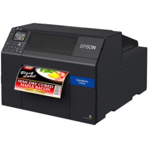 EPSON エプソン キャンセル不可 カラーラベルプリンター/用紙幅8インチ/フォト顔料インク搭載/オートカッター CW-C6520AG
