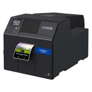 EPSON エプソン キャンセル不可 カラーラベルプリンター/用紙幅4インチ/フォト顔料インク搭載/オートカッター CW-C6020AG