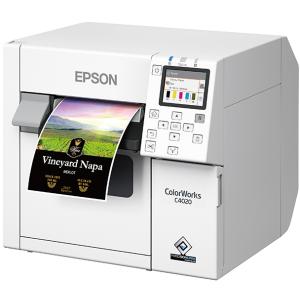 EPSON エプソン キャンセル不可 カラーラベルプリンター/4インチ幅ロール/フォト顔料インク搭載...