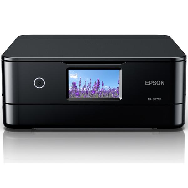EPSON エプソン A4カラーインクジェット複合機 カラリオ EP-887AB 6色/Wi-F/4...