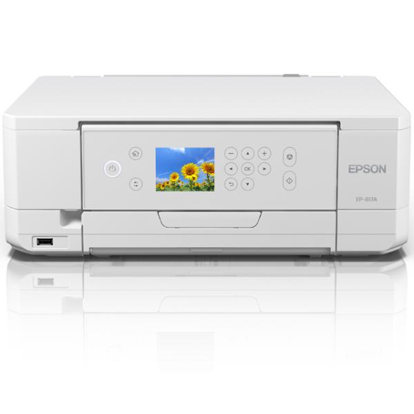EPSON エプソン A4カラーインクジェット複合機 EP-817A カラリオ/6色/Wi-Fi/2...