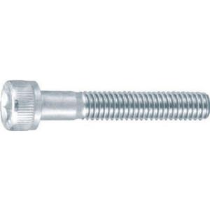 TRUSCO/トラスコ中山 六角穴付ボルト三価 白 半ネジ M10X50 4本入 B730-1050