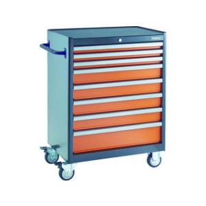 TRUSCO/トラスコ中山 【代引不可】ローラーキャビネット 引出8段 50X3 100X4 150...