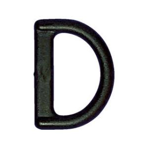 TRUSCO/トラスコ中山  樹脂製平ベルト用D環 20mm 5個入 TDCNJ-20｜murauchi