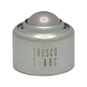 TRUSCO/トラスコ中山  ボールキャスター プレス成型品上向用 スチール製ボール T-A8C