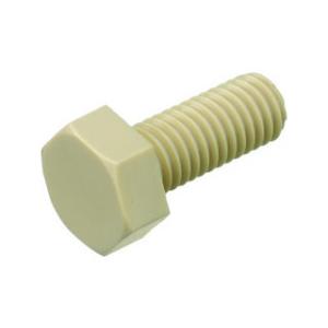 TRUSCO トラスコ中山 ポリフェニレンサルファイド 六角ボルト M4X25 50本入 BPPS-...